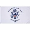 Rothco White - US COAST GUARD Flag With US Army Emblem 3' X 5' Flag Flags 1 Rothco White - US COAST GUARD Flag With US Army Emblem 3' X 5' Flag Flags
