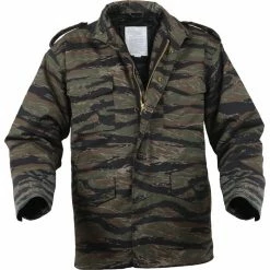 Rothco Tiger Stripe Camouflage - Military M-65 Field Jacket