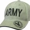 Rothco Olive Drab - ARMY Deluxe Adjustable Vintage Cap Headwear