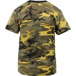 Rothco Stinger Yellow Camouflage - Military T-Shirt Shirts