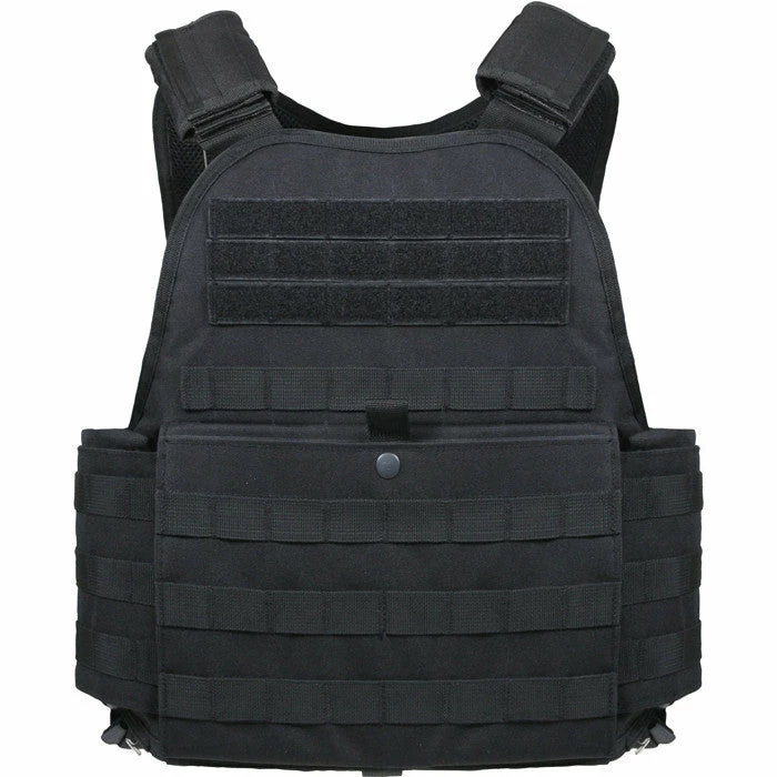 Army Navy Store Vests Black - Military Tactical MOLLE Plate Carrier Armor Vest 3 Army Navy Store Vests Black - Military Tactical MOLLE Plate Carrier Armor Vest