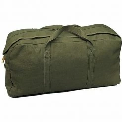 Rothco Olive Drab - Military GI Style Tanker Tool Bag - Cotton Canvas