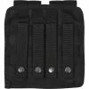 Army Navy Store Black - Tactical MOLLE Double 9MM Pistol Mag Pouch & Inserts Law Enforcement Gear