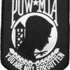 Rothco Black - Military POW MIA Patch