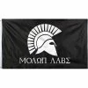 Rothco Black - Molon Labe Flag 3' X 5'