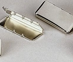 Rothco Chrome GI Web Belt Tips - 100 Pack Bag Belts / Suspenders