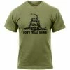Rothco Olive Drab - Military Vintage DON'T TREAD ON ME T-shirt 1 Rothco Olive Drab - Military Vintage DON'T TREAD ON ME T-shirt