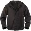 Rothco Black - Military Waterproof Stow 'N Go Rain Jacket