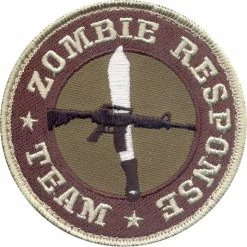 Rothco Patches Zombie Response Team Patch With Hook Back