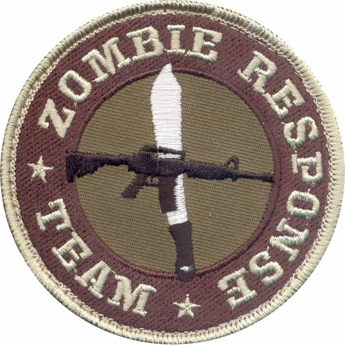Rothco Patches Zombie Response Team Patch With Hook Back 3 Rothco Patches Zombie Response Team Patch With Hook Back