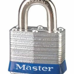 Rothco Master Lock Silver - Cylinder Tumbler Steel Padlock 3D Law Enforcement Gear