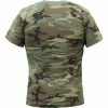 Rothco Woodland Camouflage - Military Vintage T-Shirt Shirts 1 Rothco Woodland Camouflage - Military Vintage T-Shirt Shirts