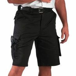 Rothco Black - EMT Shorts - Polyester Cotton Twill