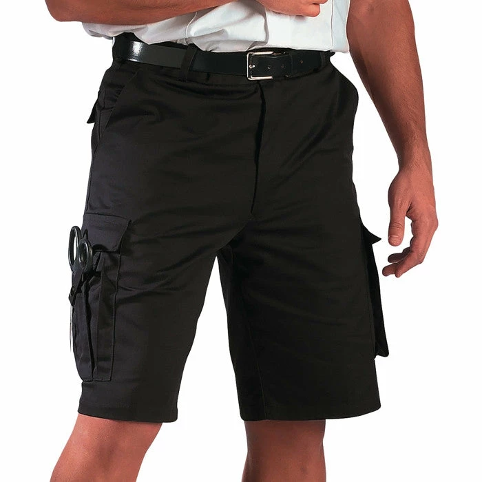 Rothco Black - EMT Shorts - Polyester Cotton Twill 3 Rothco Black - EMT Shorts - Polyester Cotton Twill