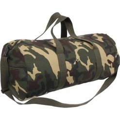 Rothco Woodland Camouflage - Military Heavy Duty Large Shoulder Bag Bags