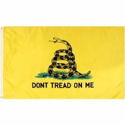 Rothco Yellow - Don't Tread On Me Flag - 3' X 5'