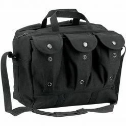 Rothco Black - Public Safety Medical Equipment Mag Bag - Canvas