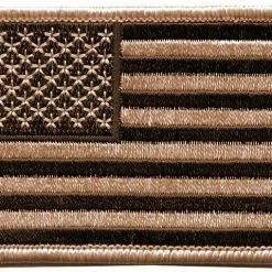 Rothco Desert Tan - US Flag Sew On Patch