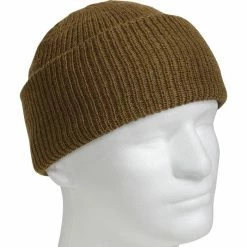 Army Navy Store Coyote Brown - Genuine GI US Navy Watch Cap - Wool USA Made