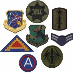 Rothco Assorted Military Patches - 50 Pack