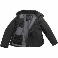 Rothco Black - Military Waterproof All Weather 3 Season Jacket