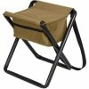 Rothco Coyote Brown - Military Deluxe Folding Stool With Pouch Camping / Survival Gear