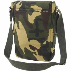 Army Navy Store Bags Woodland Camouflage - Vintage Canvas Military Tech Bag 8 Army Navy Store Bags Woodland Camouflage - Vintage Canvas Military Tech Bag