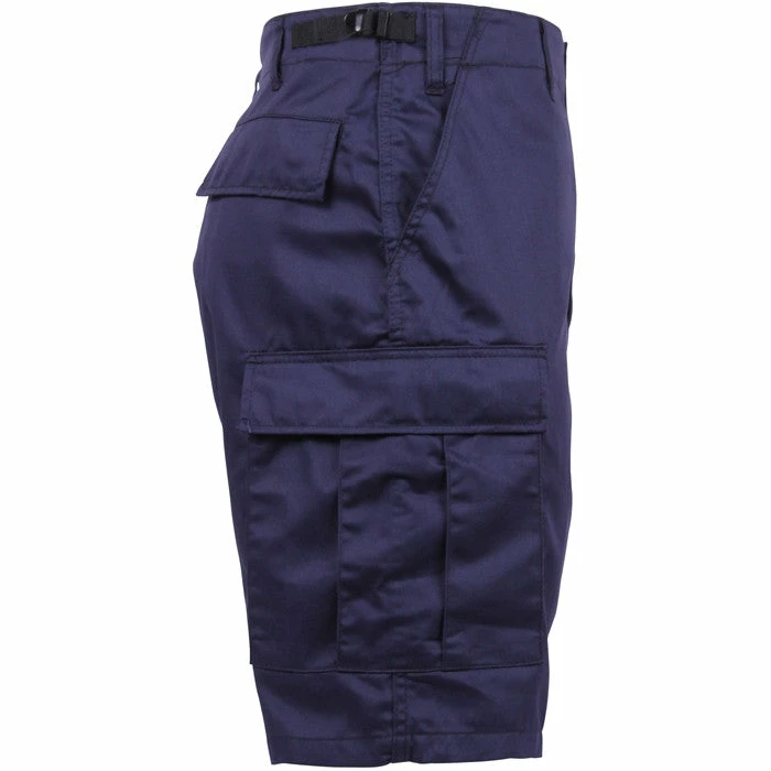 Rothco Navy Blue - Military Cargo BDU Shorts - Polyester Cotton Twill 5 Rothco Navy Blue - Military Cargo BDU Shorts - Polyester Cotton Twill
