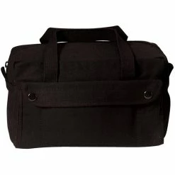 Rothco Bags Black - Military GI Style Mechanics Tool Bag - Cotton Canvas