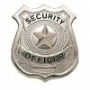 Rothco Law Enforcement Gear Silver - SECURITY OFFICER Pin-On Badge