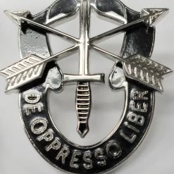 Rothco Special Forces DE OPPRESSO LIBER Pin-On Crest Insignia