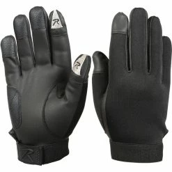 Rothco Black - Cold Weather Neoprene Touch Screen Duty Gloves 5 Rothco Black - Cold Weather Neoprene Touch Screen Duty Gloves