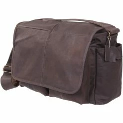 Army Navy Store Brown - Leather Classic Messenger Bag Bags