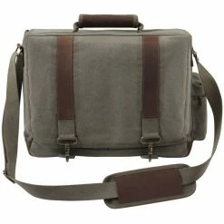 Rothco Olive Drab - Pathfinder Laptop Shoulder Bag - Leather Canvas Bags