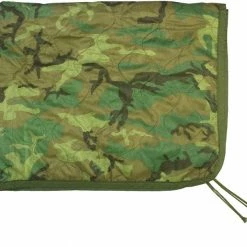 Rothco Rainwear Woodland Camouflage - Military GI Style Poncho Liner