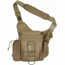 Army Navy Store Bags Coyote Brown - Military MOLLE Compatible Advanced Tactical Shoulder Bag