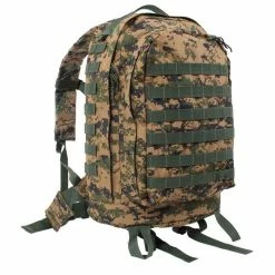 Army Navy Store Digital Woodland Camouflage - MOLLE II 3 Day Assault Pack Bags