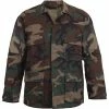 Rothco Woodland Camouflage - Military BDU Shirt - Polyester Cotton Twill Shirts