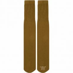 Rothco Coyote Brown - Military GI Style Tube Socks Pair - USA Made