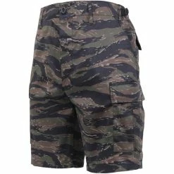 Rothco Tiger Stripe Camouflage - Military Cargo BDU Shorts - Polyester Cotton Twill 7 Rothco Tiger Stripe Camouflage - Military Cargo BDU Shorts - Polyester Cotton Twill