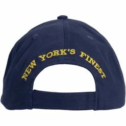 Army Navy Store Navy Blue - Officially Licensed NYPD Adjustable Shield Cap With NYPD Logo Headwear