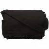 Rothco Black - Heavyweight Classic Messenger Bag Bags 1 Rothco Black - Heavyweight Classic Messenger Bag Bags
