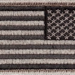 Rothco Patches Foliage Green - Reversed US Flag Patch With Hook And Loop Closure