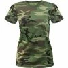 Rothco Woodland Camouflage - Womens Military Long T-Shirt 2 Rothco Woodland Camouflage - Womens Military Long T-Shirt