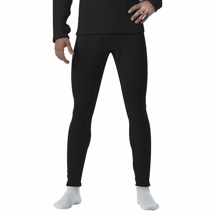 Rothco Black - ECWCS Generation III Cold Weather Thermal Underwear Pants 3 Rothco Black - ECWCS Generation III Cold Weather Thermal Underwear Pants