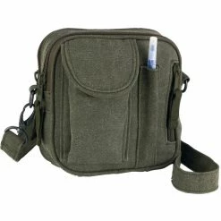 Army Navy Store Olive Drab - Military Excursion Organizer Shoulder Bag