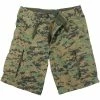 Rothco Digital Woodland Camouflage - Military Vintage Paratrooper Cargo Shorts 1 Rothco Digital Woodland Camouflage - Military Vintage Paratrooper Cargo Shorts