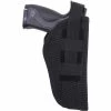 Army Navy Store Black - Police Tactical Cordura Adjustable Holster 4 In. 5 In.