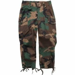 Rothco Woodland Camouflage - Womens Military Capri Pants