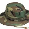 Rothco Woodland Camouflage - Military Boonie Hat - Cotton Ripstop
